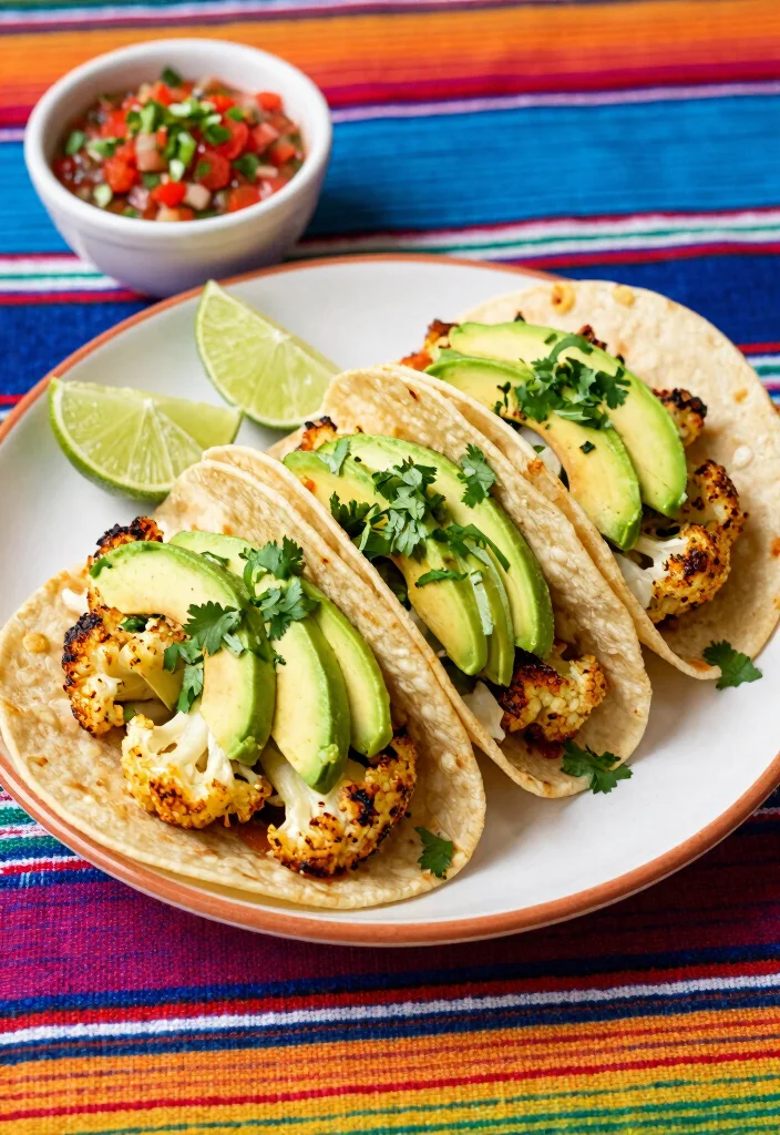 12 High-Fiber Dinner Recipes for Easy Gut-Friendly Meals - 10. Cauliflower Tacos