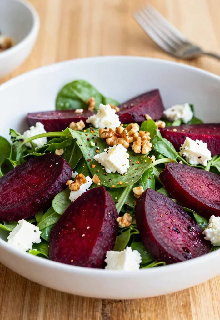 12 High-Fiber Dinner Recipes for Easy Gut-Friendly Meals - 12. Beet & Goat Cheese Salad