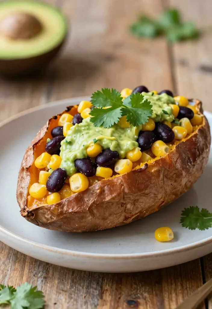 12 High-Fiber Dinner Recipes for Easy Gut-Friendly Meals - 2. Stuffed Sweet Potatoes