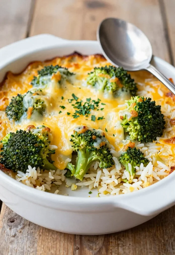 12 High-Fiber Dinner Recipes for Easy Gut-Friendly Meals - 6. Broccoli & Rice Casserole