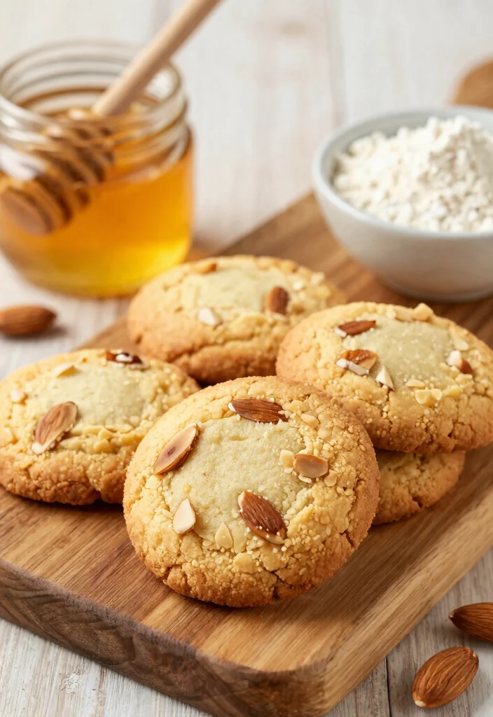 12 Honey Dessert Recipes for Light Naturally Sweet Homemade Treats - 1. Honey Almond Flour Cookies