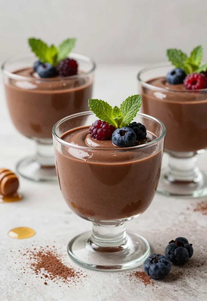 12 Honey Dessert Recipes for Light Naturally Sweet Homemade Treats - 5. Honey Chocolate Avocado Mousse