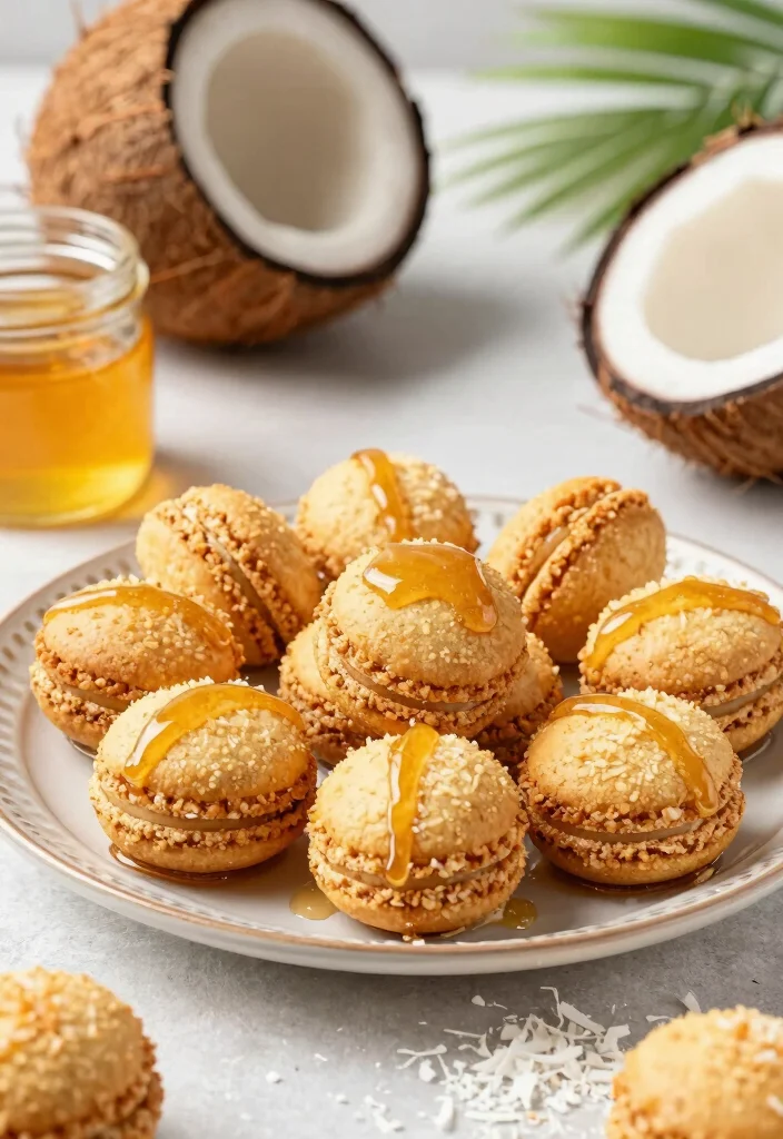 12 Honey Dessert Recipes for Light Naturally Sweet Homemade Treats - 8. Honey Coconut Macaroons