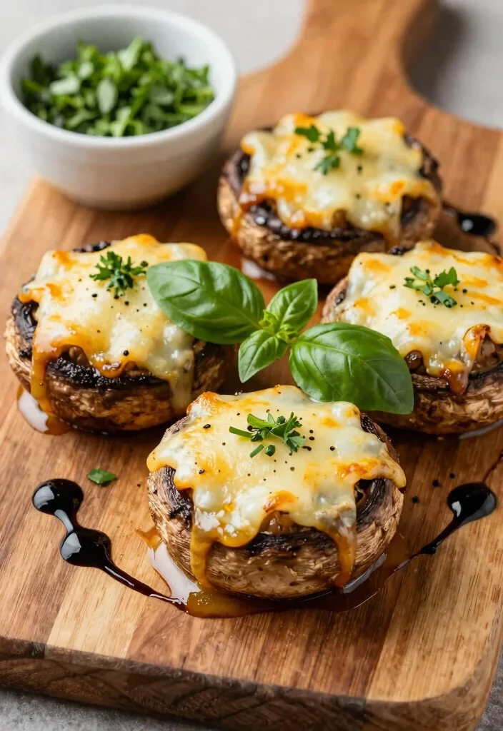 12 Keto Mushroom Recipes for Simple Savory Low-Carb Meals - 2. Stuffed Portobello Mushrooms