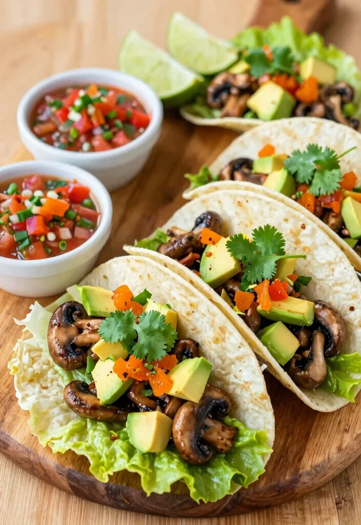 12 Keto Mushroom Recipes for Simple Savory Low-Carb Meals - 8. Keto Mushroom Tacos