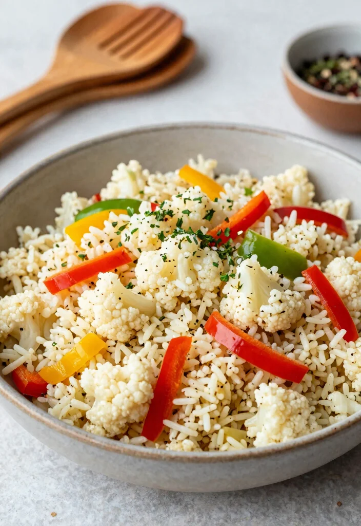 12 Keto Side Dish Recipes for Easy Low-Carb Meal Pairings - 2. Cauliflower Rice Pilaf