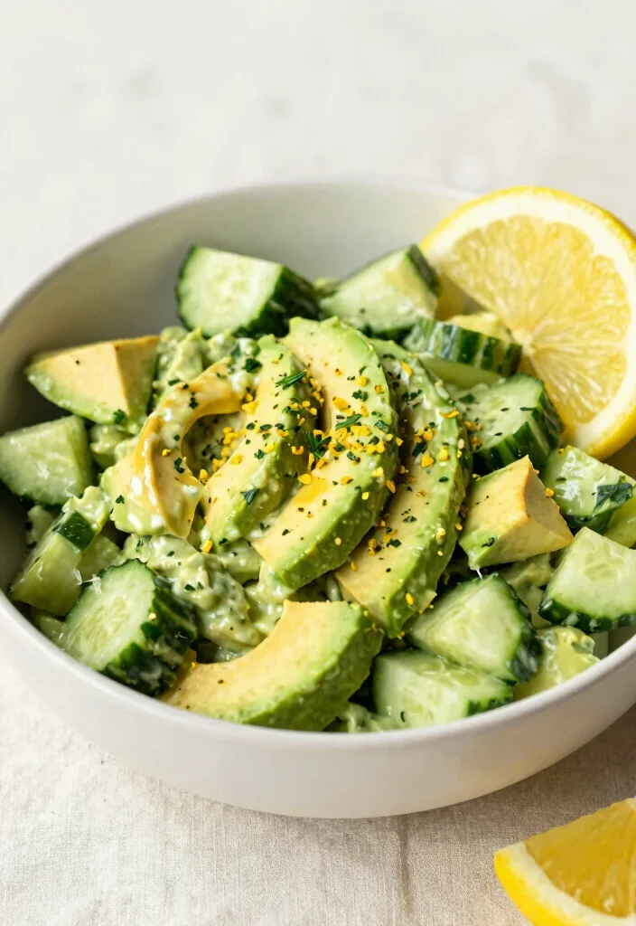 12 Keto Side Dish Recipes for Easy Low-Carb Meal Pairings - 5. Creamy Avocado Salad