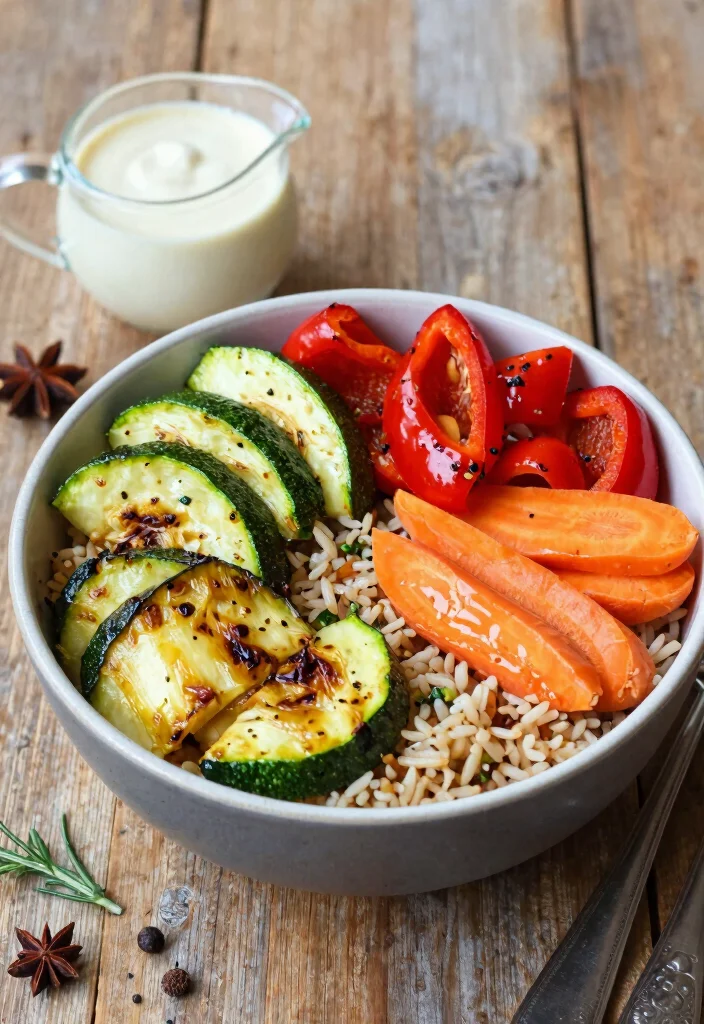 12 Low-Calorie Vegan Recipes for Light Fresh Everyday Meals - 4. Roasted Vegetable Buddha Bowl