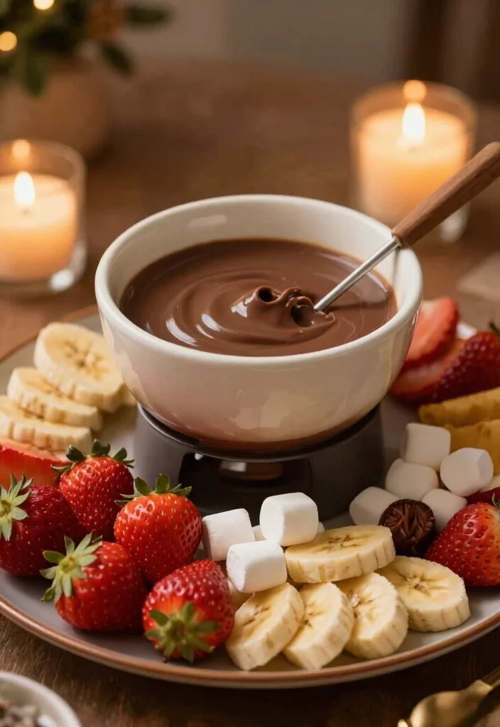 12 Nutella Dessert Recipes for Simple Rich Chocolatey Treats - 11. Nutella Fondue