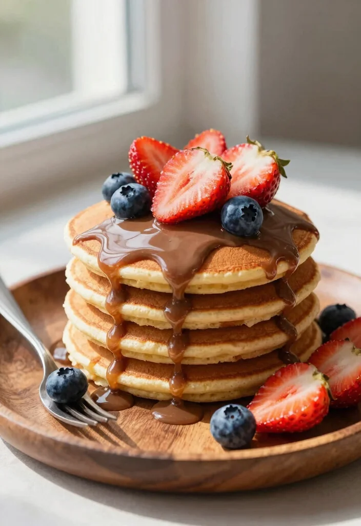 12 Nutella Dessert Recipes for Simple Rich Chocolatey Treats - 3. Nutella Pancakes