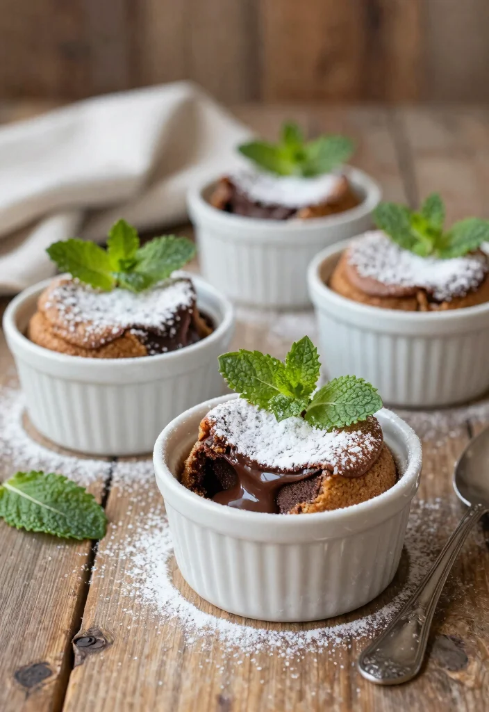 12 Nutella Dessert Recipes for Simple Rich Chocolatey Treats - 5. Nutella Lava Cake