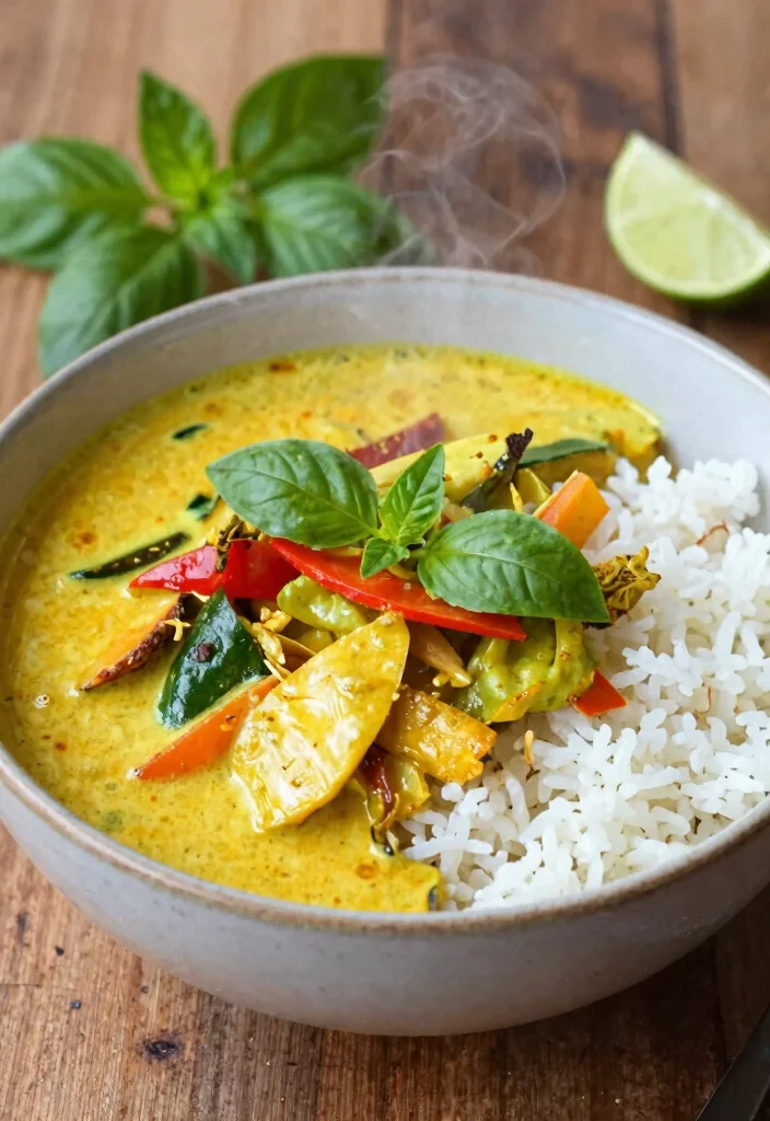 12 One-Pot Vegan Recipes for Easy Minimal-Cleanup Dinners - 4. Thai Coconut Curry