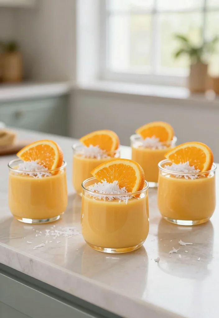 12 Orange Dessert Recipes for Bright Fresh Citrus-Forward Sweets - 11. Orange Pudding Cups
