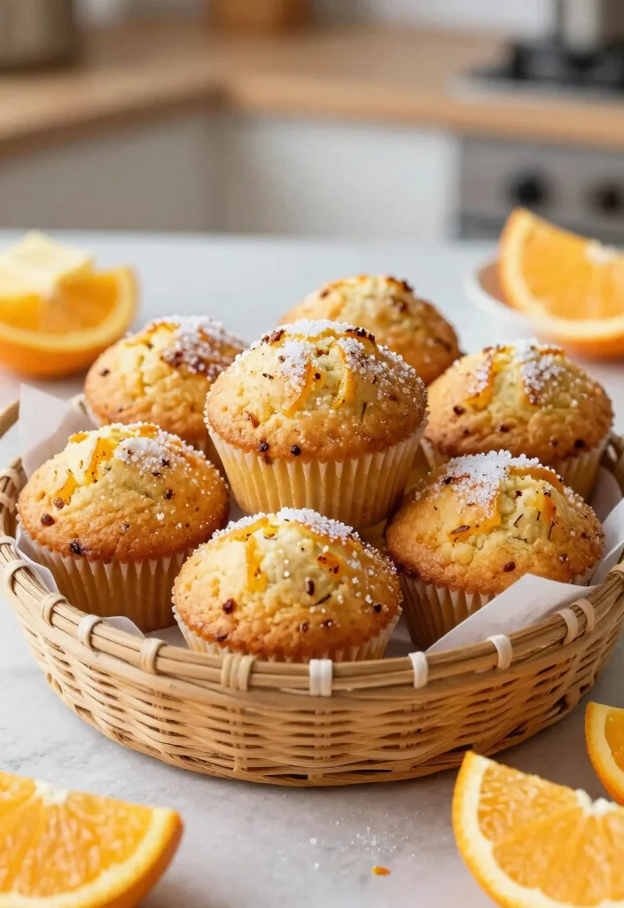 12 Orange Dessert Recipes for Bright Fresh Citrus-Forward Sweets - 8. Orange Zest Muffins