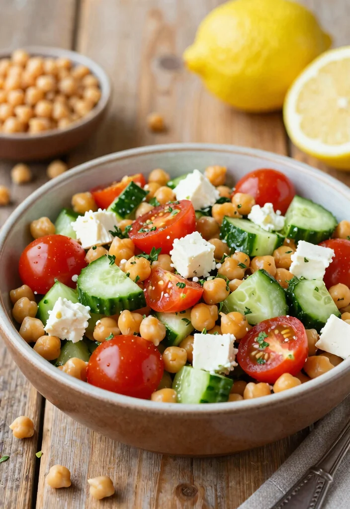 12 Summer Dinner Recipes for Light Fresh Seasonal Cooking - 10. Mediterranean Chickpea Salad