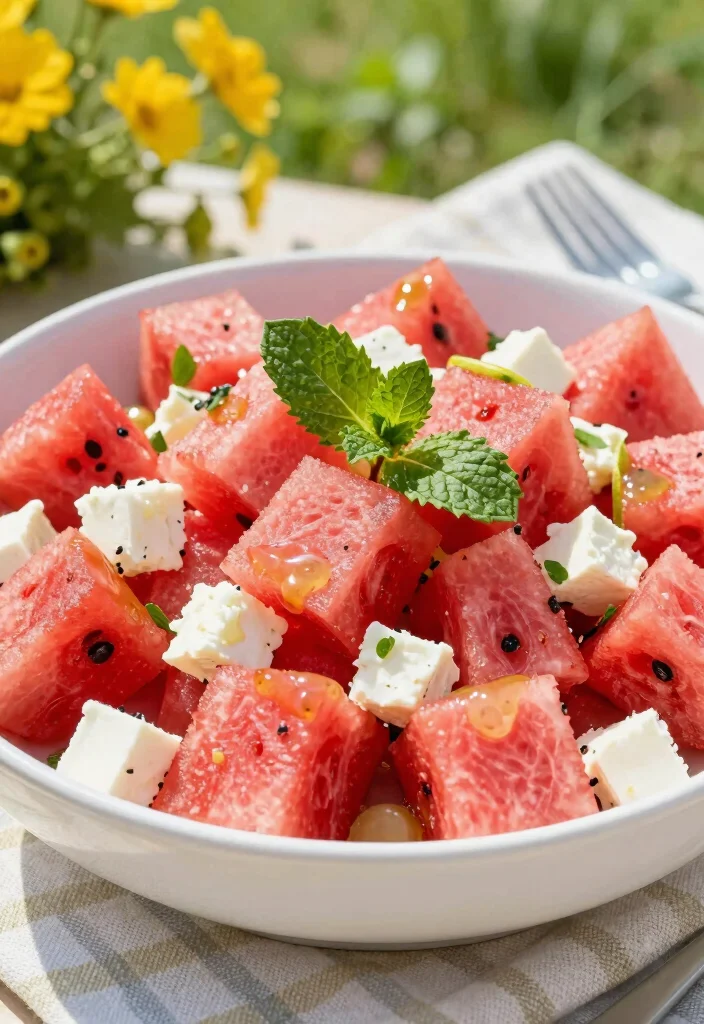 12 Summer Dinner Recipes for Light Fresh Seasonal Cooking - 12. Watermelon Feta Salad