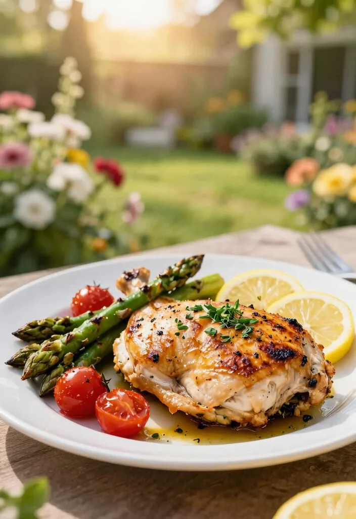 12 Summer Dinner Recipes for Light Fresh Seasonal Cooking - 2. Lemon-Herb Grilled Chicken