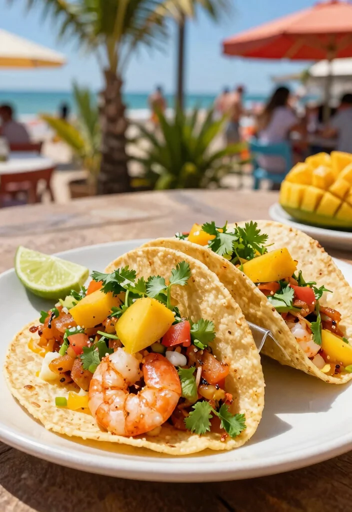 12 Summer Dinner Recipes for Light Fresh Seasonal Cooking - 4. Spicy Shrimp Tacos with Mango Salsa
