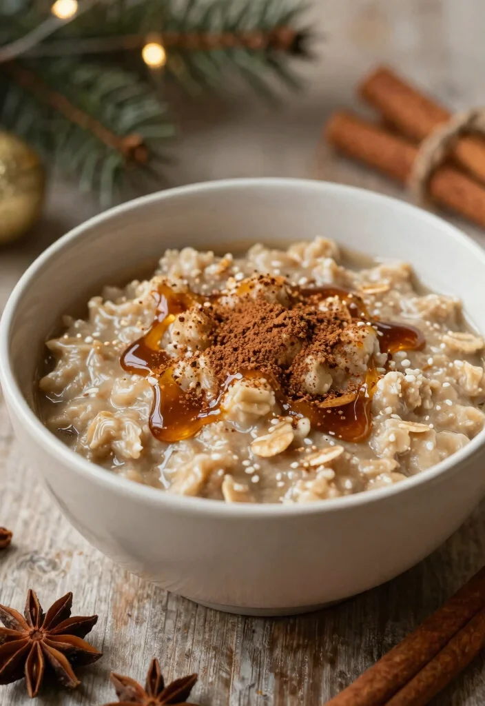 12 Vegan Oatmeal Recipes for Easy Healthy Breakfast Ideas - 11. Gingerbread Oatmeal