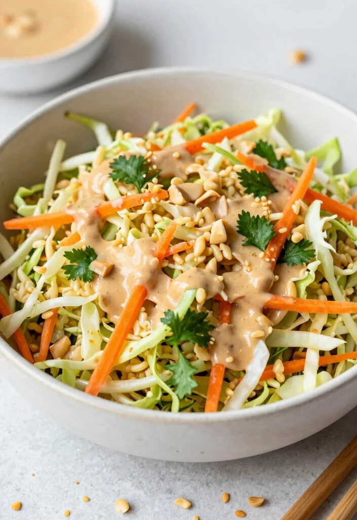 12 Vegan Orzo Recipes for Easy Fresh Plant-Based Meals - 7. Thai Peanut Orzo Salad