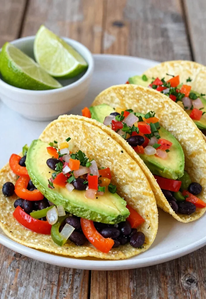 14 Vegetable Dinner Recipes for Easy Fresh Weeknight Meals - 4. Vegetable Tacos