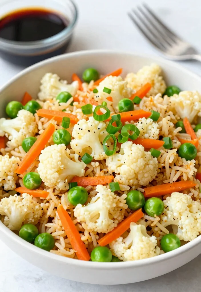 14 Vegetable Dinner Recipes for Easy Fresh Weeknight Meals - 8. Cauliflower Fried Rice